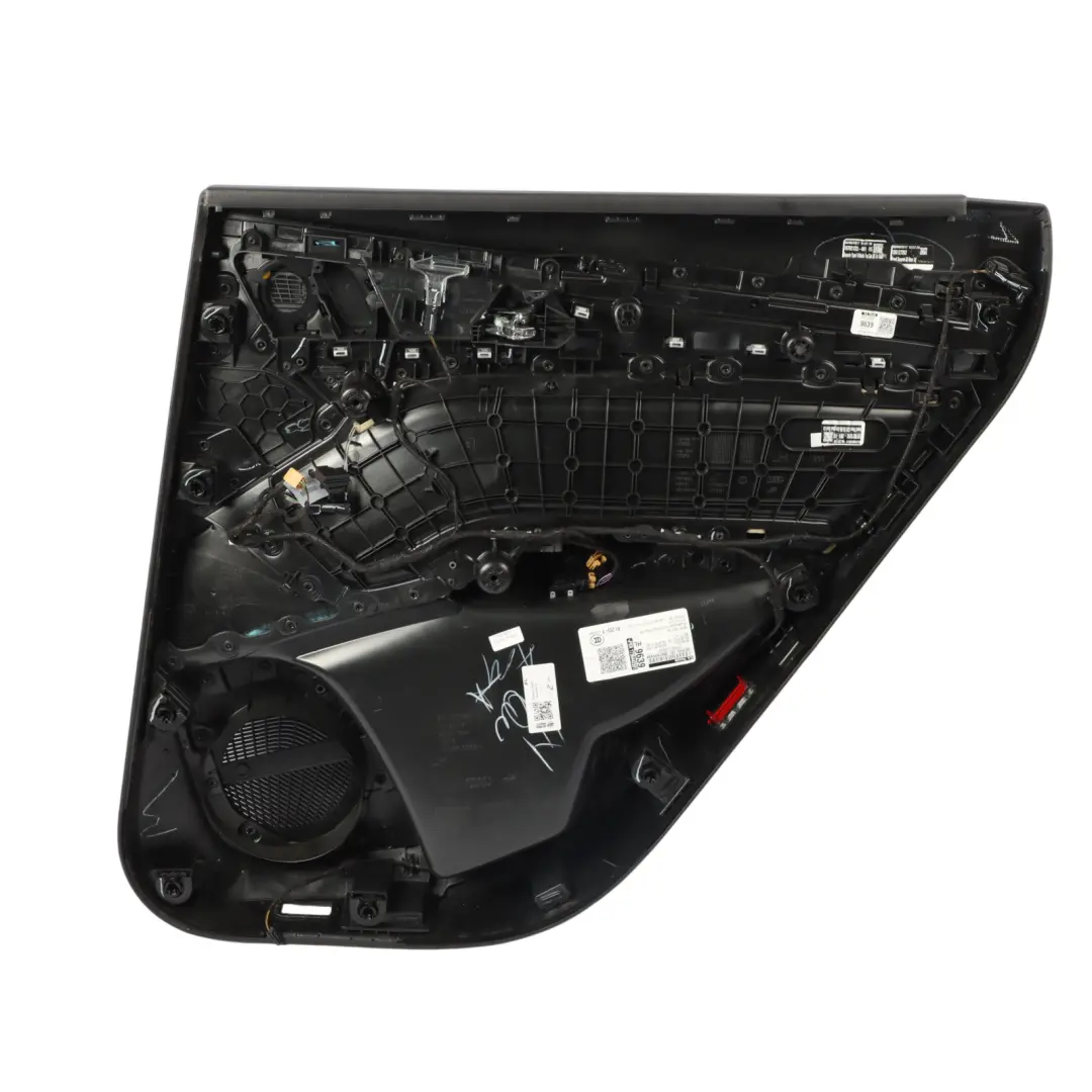 Audi SQ5 FY Door Card Armrest Cover Trim Panel Rear Left N/S Black - SKU 80A867303AC - Part number 80A867303AC