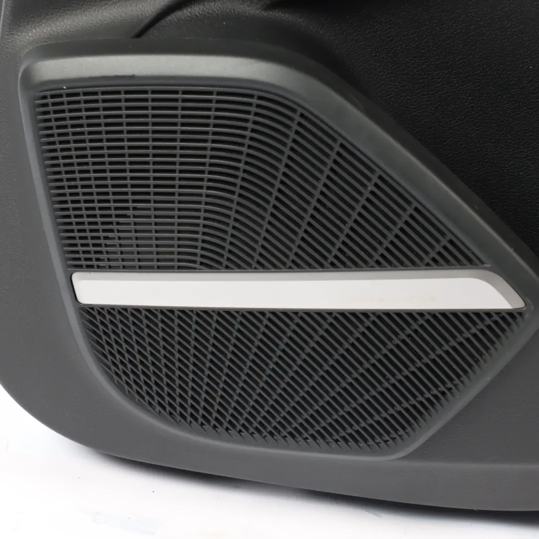Audi SQ5 FY Door Card Armrest Cover Trim Panel Rear Right O/S Black - SKU 80A867304AC - Part number 80A867304AC