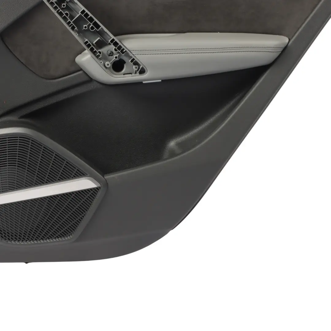 Audi SQ5 FY Door Card Armrest Cover Trim Panel Rear Right O/S Black - SKU 80A867304AC - Part number 80A867304AC