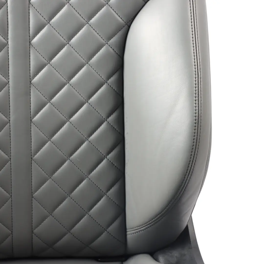 Audi SQ5 Mk2 FY Sport Seat Front Left N/S Heated Leather Grey Anhtracite - SKU RHD-80A881805P-1 - Part number 80A881805P