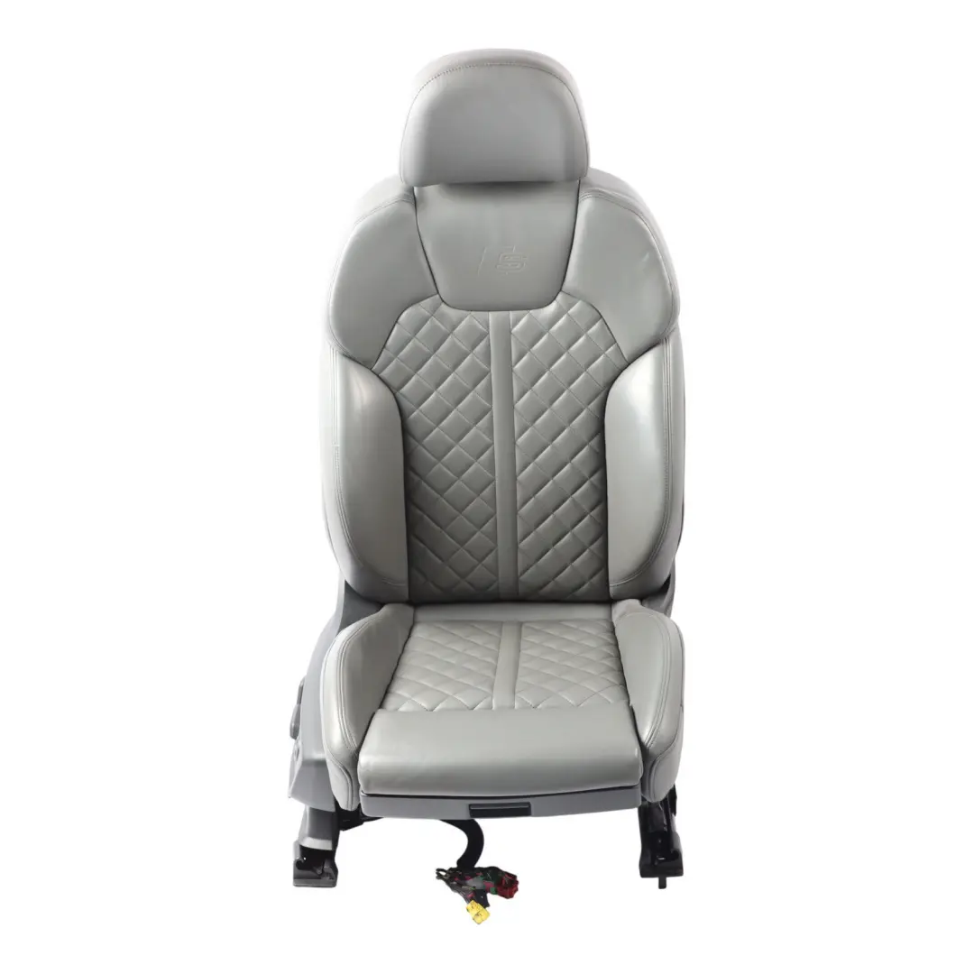 Audi SQ5 Mk2 FY Sport Seat Front Right O/S Memory Heated Leather Grey Anhtracite - SKU RHD-80A881806P - Part number 80A881806P