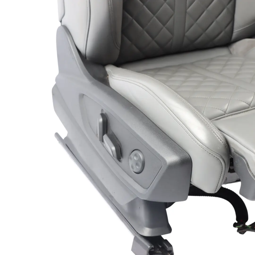 Mk2 FY Sport Seat Front Right O/S Memory Heated Leather Grey Anhtracite to Audi SQ5 with Part number 80A881806P Audi SQ5 Mk2 FY Sport Seat Front Right O/S Memory Heated Leather Grey Anhtracite - SKU RHD-80A881806P - Part number 80A881806P