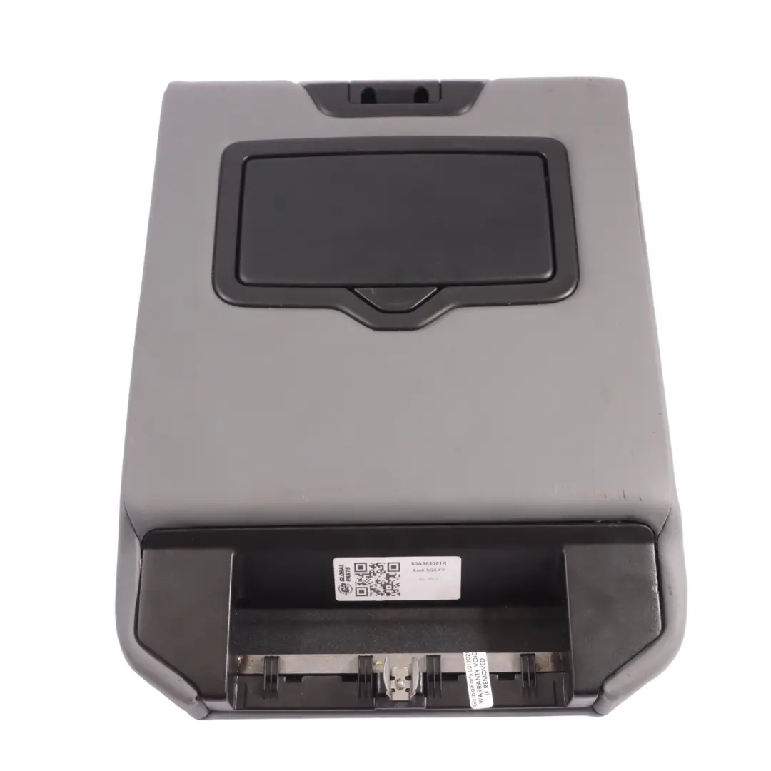 Armrest Headrest Console Leather Grey to Audi Q5 SQ5 FY Rear Seat with Part number 80A885081R Audi Q5 SQ5 FY Rear Seat Armrest Headrest Console Leather Grey - SKU 80A885081R - Part number 80A885081R