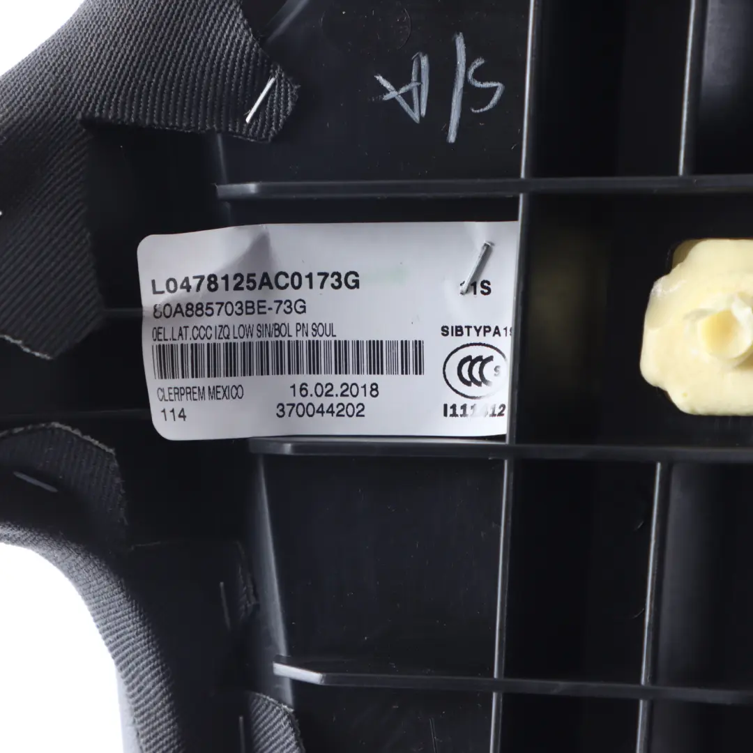 Rail Rear Part Trim Cover Left N/S to Audi Q5 FY Seat with Part number 80A885703BE Audi Q5 FY Seat Rail Rear Part Trim Cover Left N/S - SKU 80A885703BE - Part number 80A885703BE