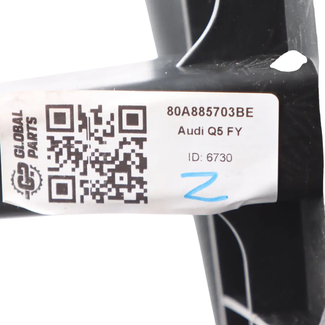 Rail Rear Part Trim Cover Left N/S to Audi Q5 FY Seat with Part number 80A885703BE Audi Q5 FY Seat Rail Rear Part Trim Cover Left N/S - SKU 80A885703BE - Part number 80A885703BE