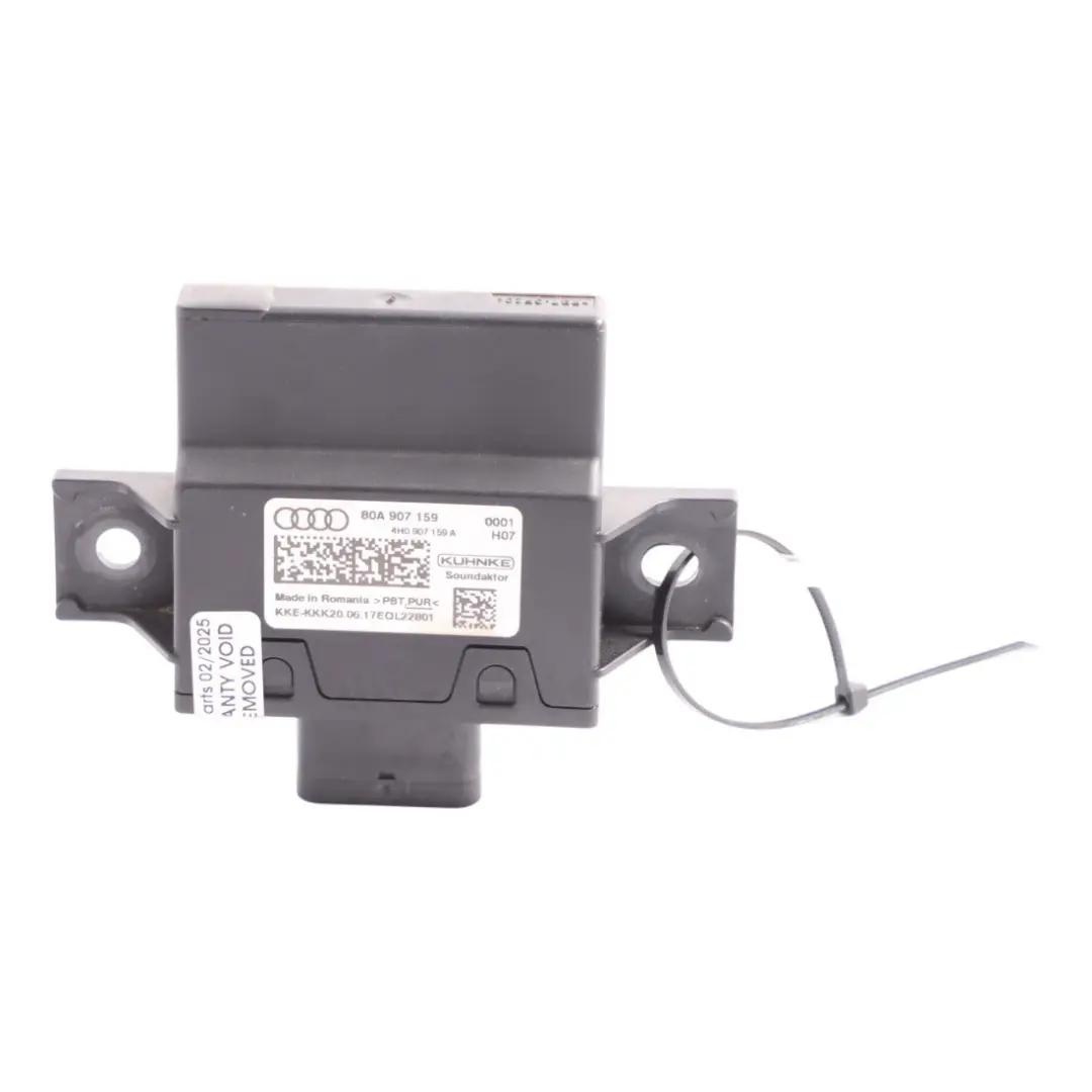 Steuergerät für Körperschall Modul für Audi SQ5 FY mit Teilenummer 80A907159 Audi SQ5 FY Steuergerät für Körperschall Modul - SKU 80A907159 - Teilenummer 80A907159