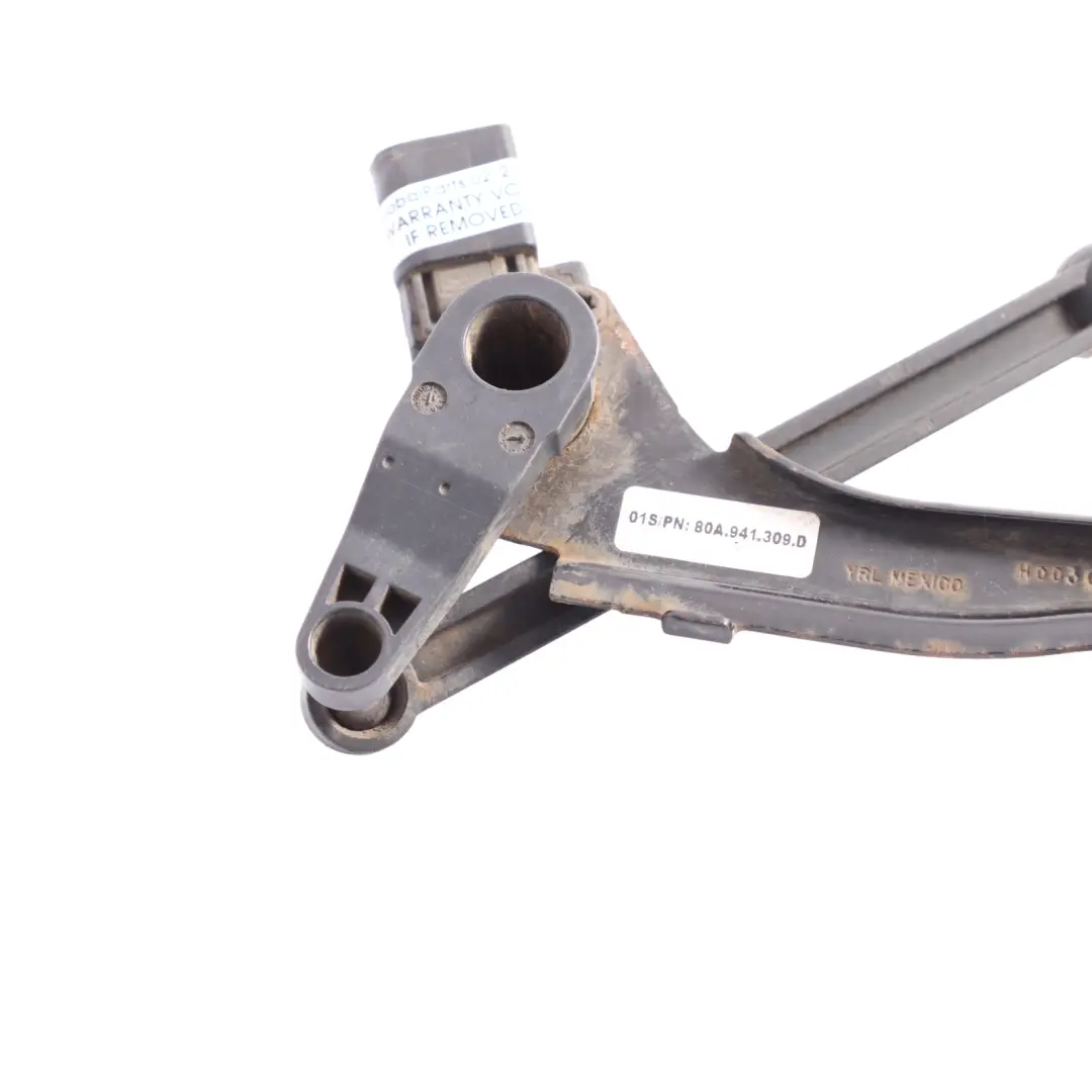 Headlight Level Height Sensor Rear Left N/S to Audi Q5 FY with Part number 80A941309C Audi Q5 FY Headlight Level Height Sensor Rear Left N/S - SKU 80A941309C - Part number 80A941309C