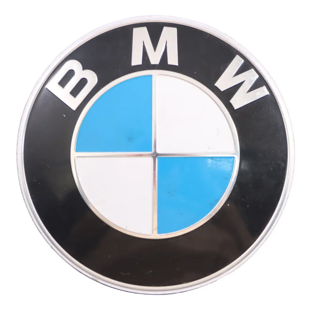  Badge Bonnet Emblem BMW E81 E87 E90 E91 E92 E60 F10 F11 Boot Logo Plaque - SKU 8132375-8 - Part number 8132375
