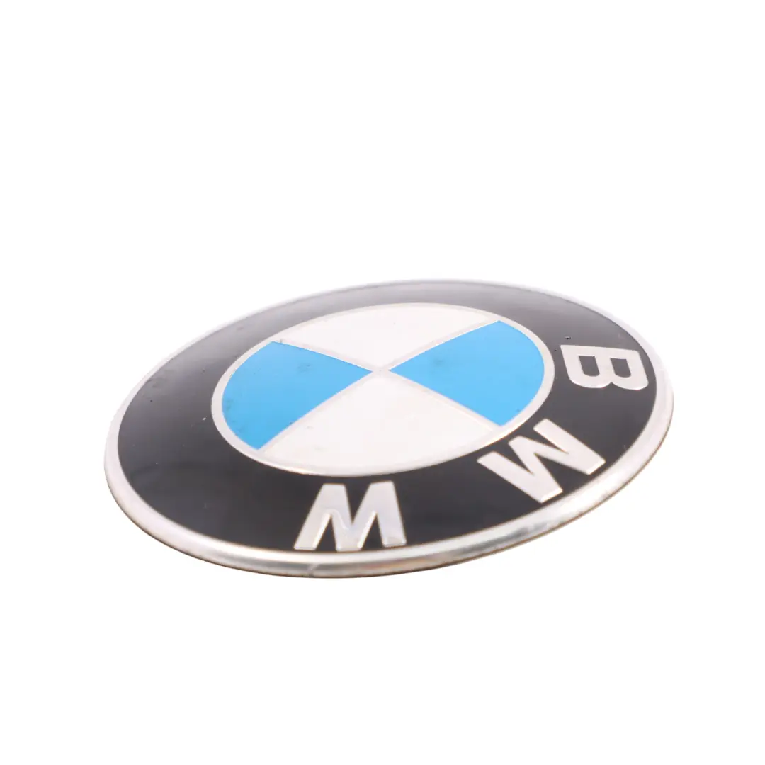  Badge Bonnet Emblem BMW E81 E87 E90 E91 E92 E60 F10 F11 Boot Logo Plaque - SKU 8132375-8 - Part number 8132375