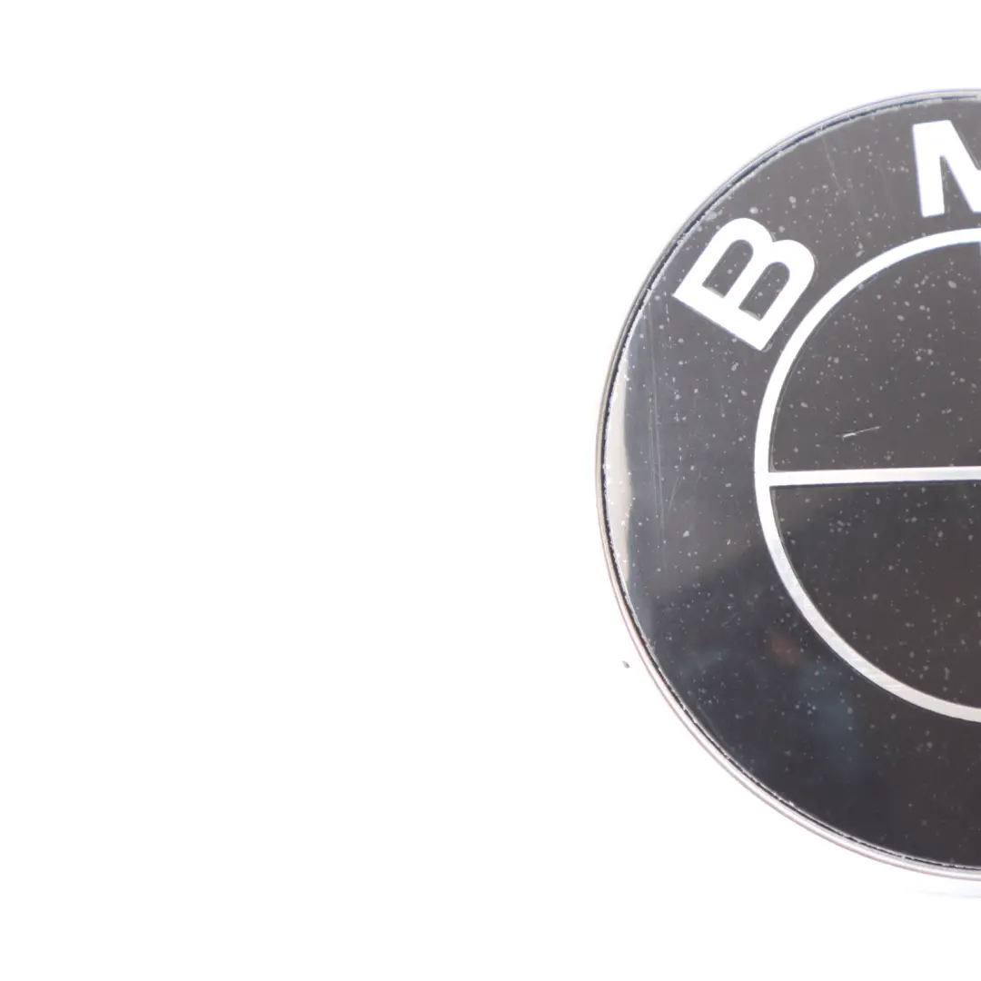  Emblème Capot BMW E60 E81 E87 E90 E91 E92 F10 Plaque Logo Coffre Noire - SKU 8132375-9 - Numéro de pièce 8132375