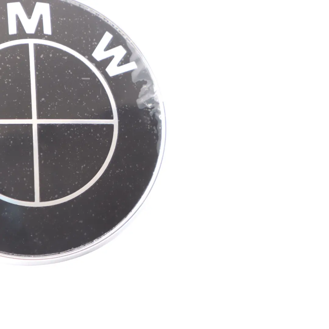 BMW E60 E81 E87 E90 E91 E92 F10 Emblemat Logo Maski Czarny - SKU 8132375-9 - Numer Części 8132375
