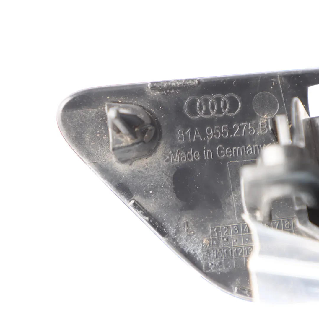 Headlight Washer Cover Left N/S Daytona Grey Pearl Effect Z7S to Audi Q2 with Part number 81A955275B Audi Q2 Headlight Washer Cover Left N/S Daytona Grey Pearl Effect Z7S - SKU 81A955275B-DGR - Part number 81A955275B