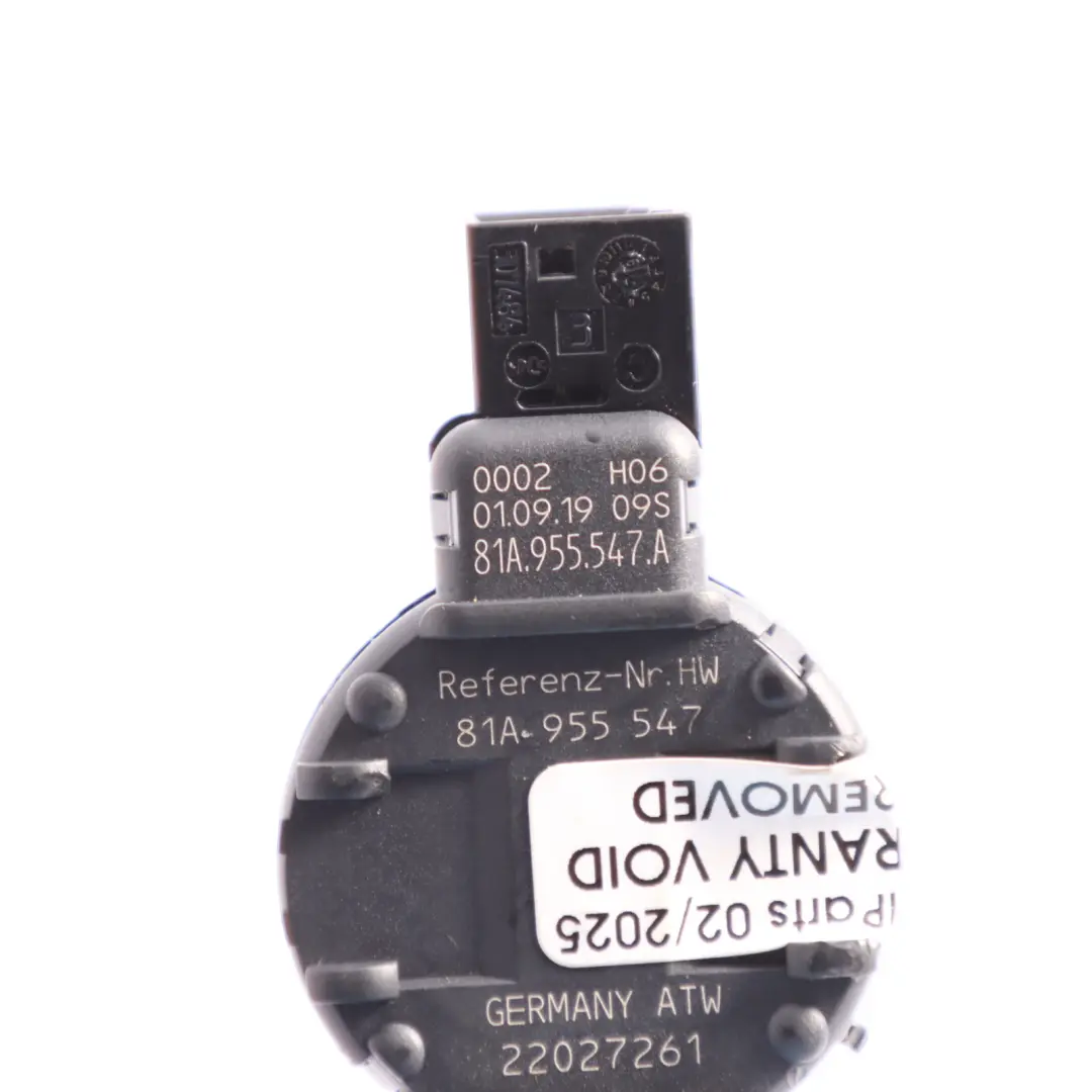Czujnik Sensor Deszczu Przedniej Szyby do Audi S3 8V o numerze 81A955547 Audi S3 8V Czujnik Sensor Deszczu Przedniej Szyby - SKU 81A955547 - Numer Części 81A955547