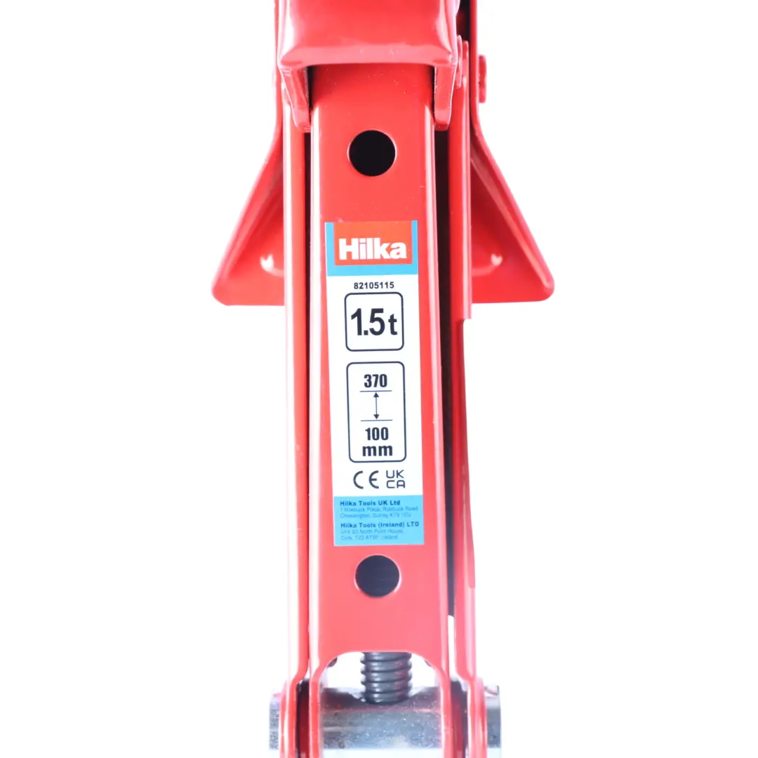 Hilka Scissor Lifting Jack 1.5 Tonne 95-390mm Range Car Tool to with Part number 82100115 Hilka Scissor Lifting Jack 1.5 Tonne 95-390mm Range Car Tool - SKU 82100115 - Part number 82100115