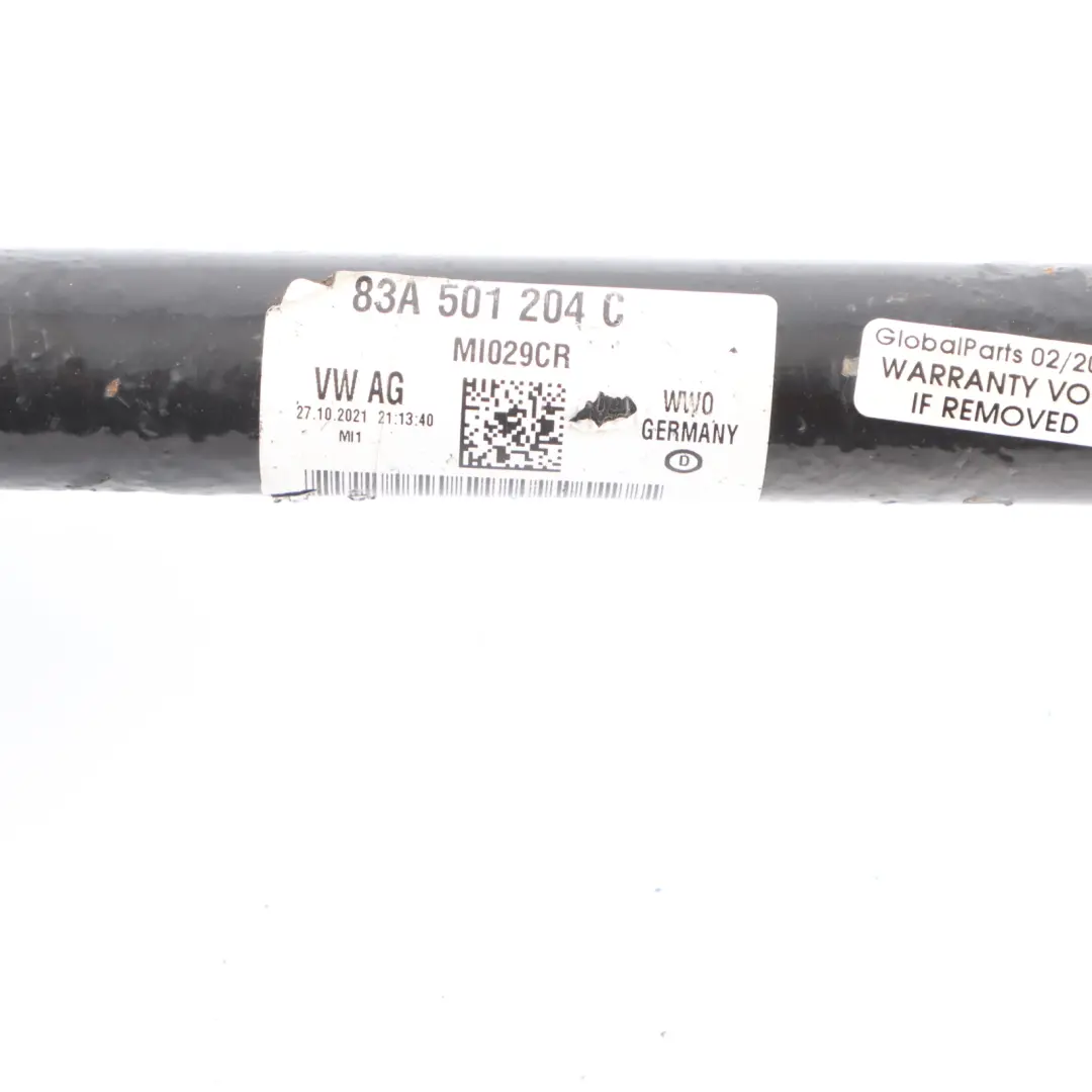 RSQ3 F3 2.5 TFSI DNWA Rear Axle Drive Shaft Right O/S to Audi with Part number 83A501204C Audi RSQ3 F3 2.5 TFSI DNWA Rear Axle Drive Shaft Right O/S - SKU 83A501204C - Part number 83A501204C