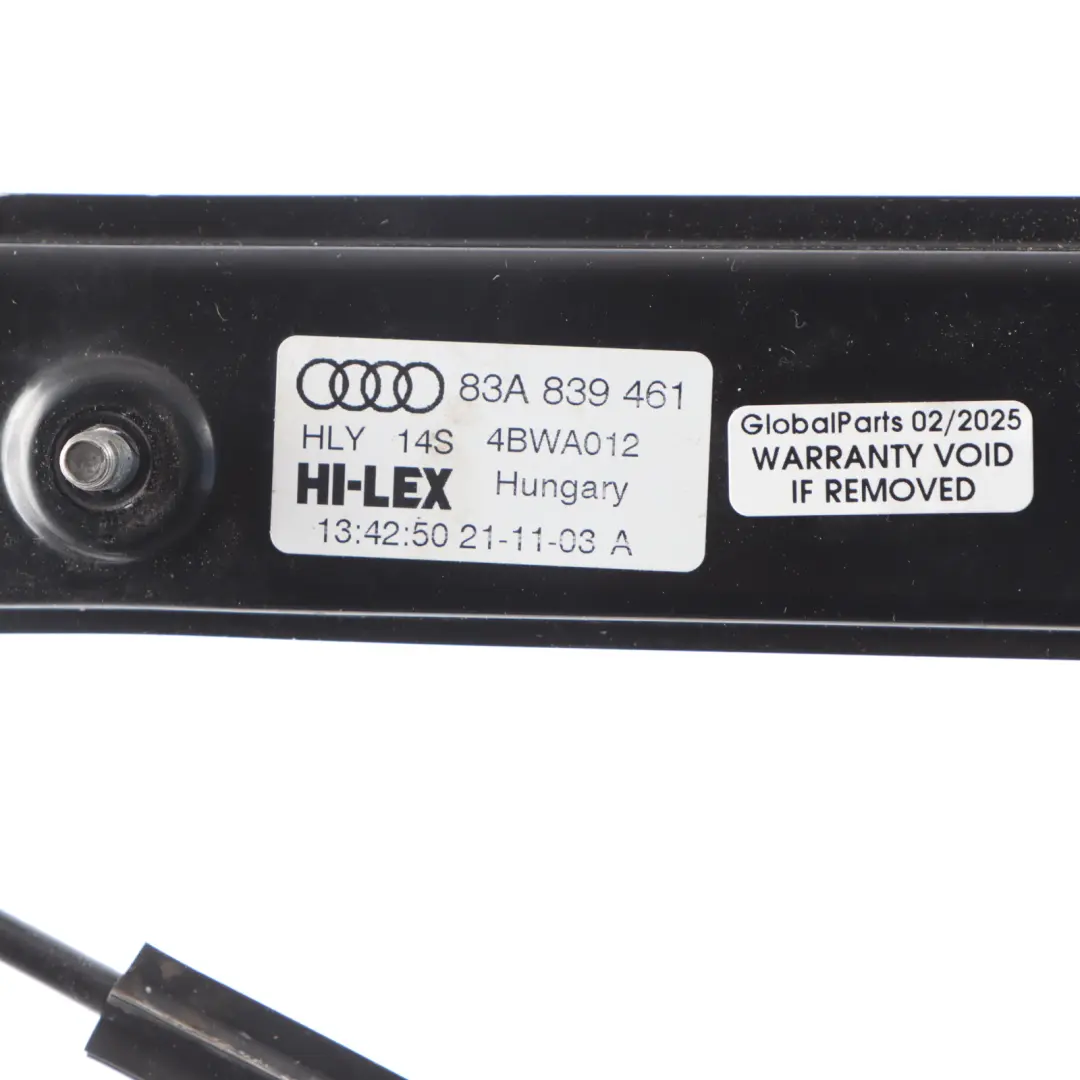  Window Lifter Audi Q3 RSQ3 F3 Rear Door Regulator Mechanism Left N/S - SKU 83A839461 - Part number 83A839461