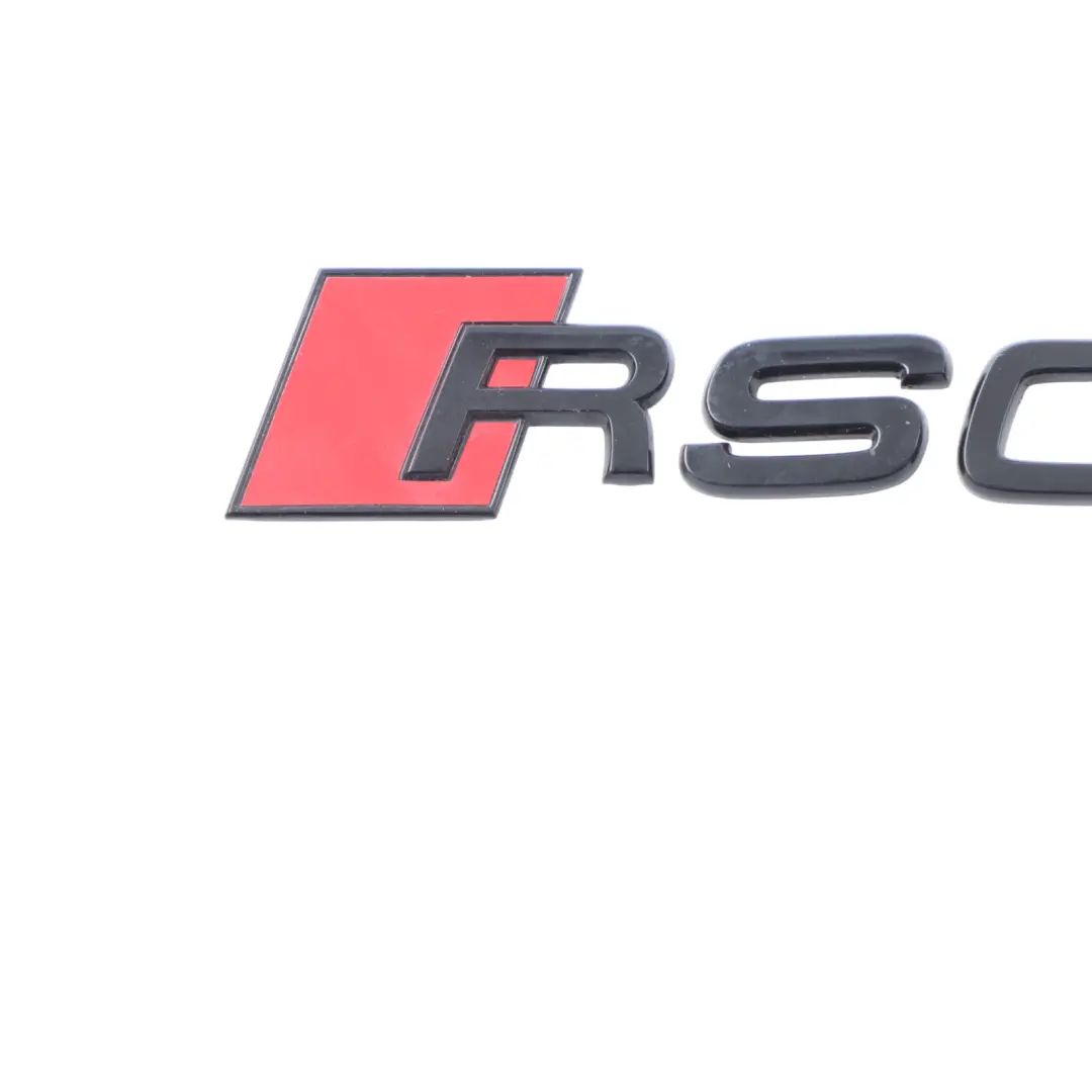 Audi RSQ3 F3 Rear Tailgate Emblem Logo Lettering Black Gloss - SKU 83A853740 - Part number 83A853740