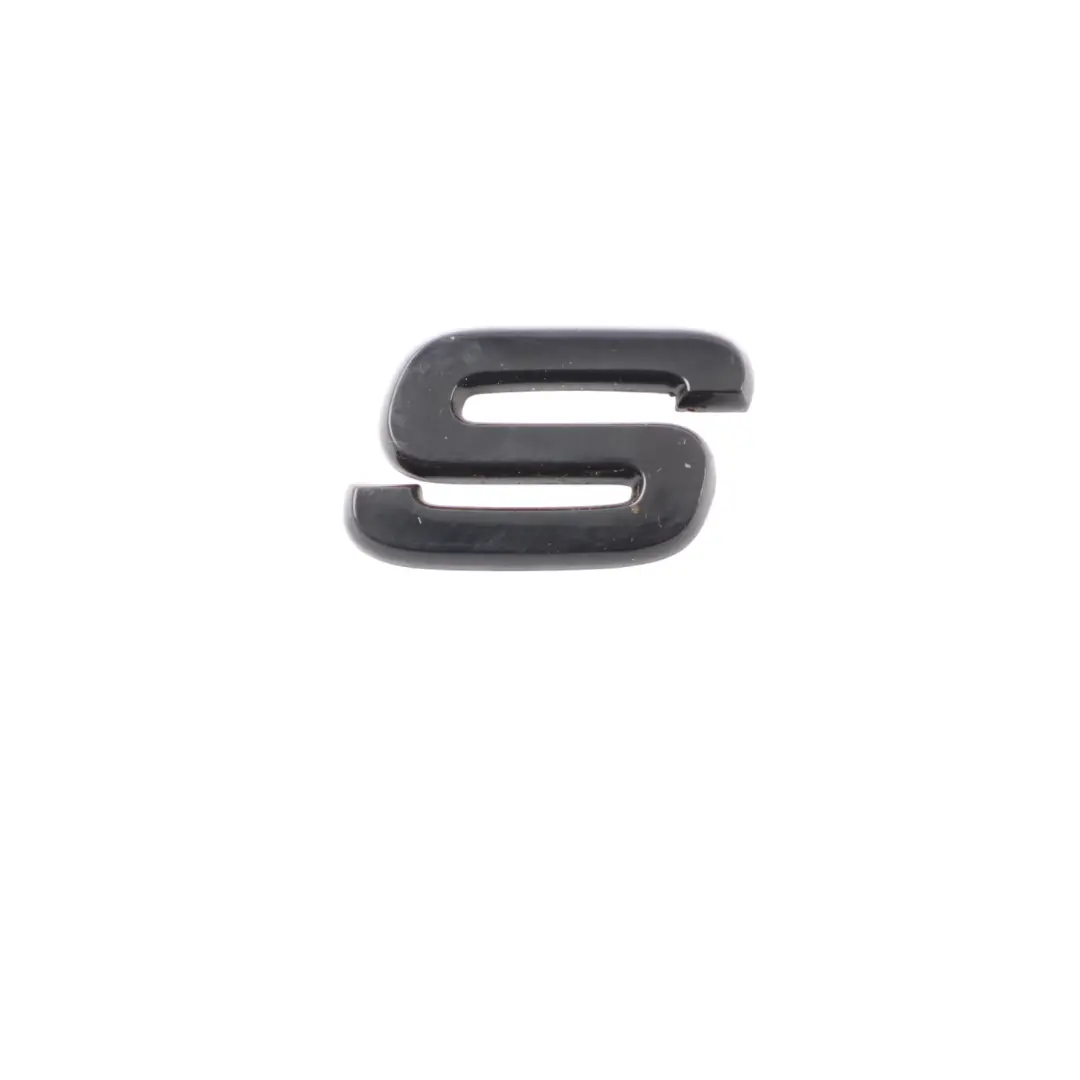 RSQ3 F3 Rear Tailgate Emblem Logo Lettering Black Gloss to Audi with Part number 83A853740 Audi RSQ3 F3 Rear Tailgate Emblem Logo Lettering Black Gloss - SKU 83A853740 - Part number 83A853740
