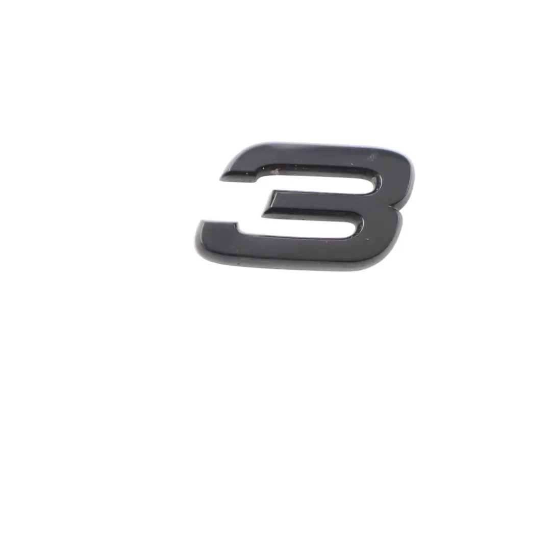 RSQ3 F3 Rear Tailgate Emblem Logo Lettering Black Gloss to Audi with Part number 83A853740 Audi RSQ3 F3 Rear Tailgate Emblem Logo Lettering Black Gloss - SKU 83A853740 - Part number 83A853740