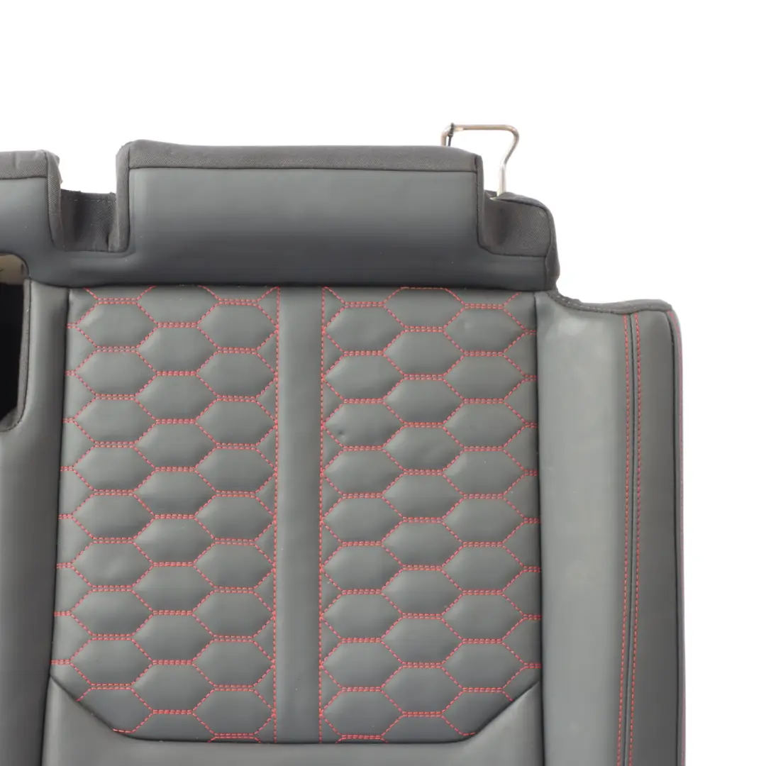 RSQ3 F3 Seat Bench Couch Rear Interior Leather Black Red to Audi with Part number 83A885405H Audi RSQ3 F3 Seat Bench Couch Rear Interior Leather Black Red - SKU 83A885405H - Part number 83A885405H