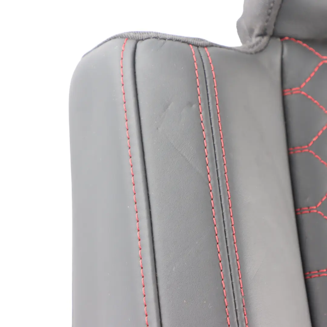 Audi RSQ3 F3 Seat Bench Couch Rear Interior Leather Black Red Right O/S - SKU 83A885406H - Part number 83A885406H