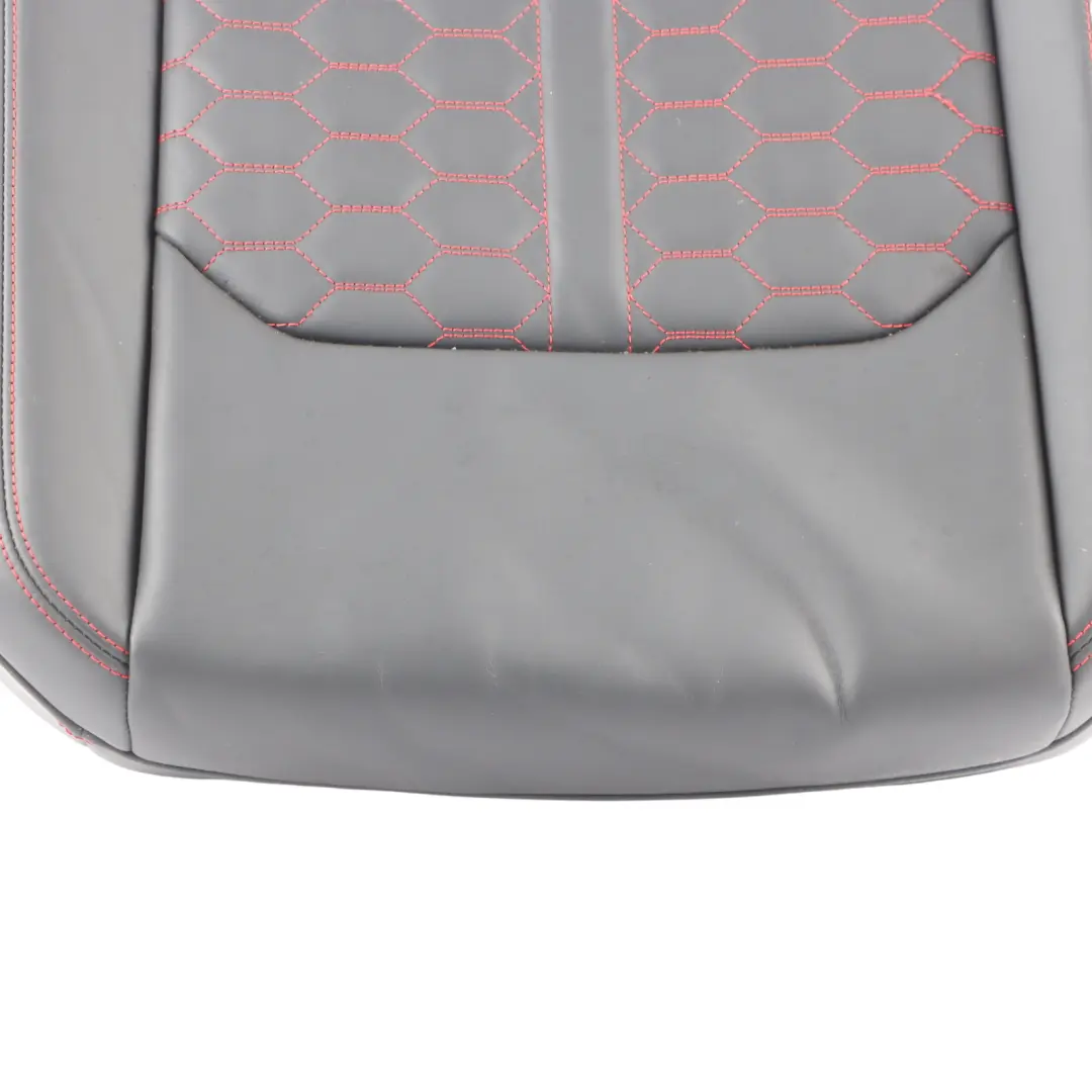 Audi RSQ3 F3 Seat Bench Couch Rear Interior Leather Black Red Right O/S - SKU 83A885406H - Part number 83A885406H