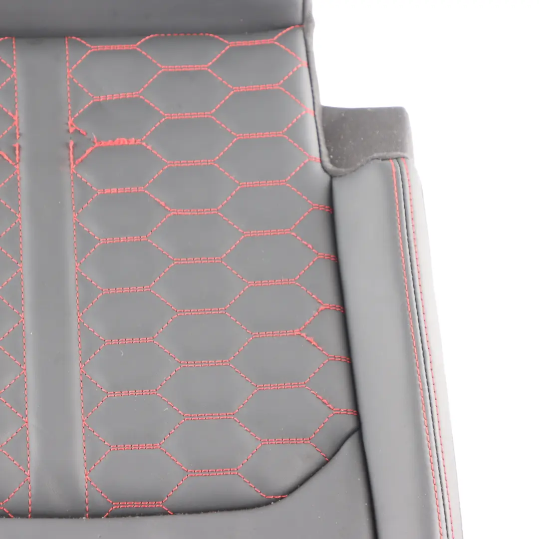 Audi RSQ3 F3 Seat Bench Couch Rear Interior Leather Black Red Right O/S - SKU 83A885406H - Part number 83A885406H