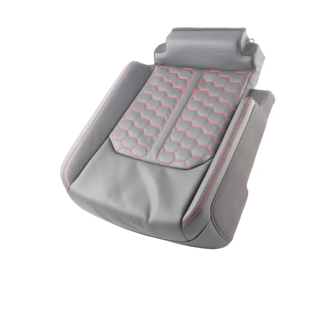 Audi RSQ3 F3 Seat Bench Couch Rear Interior Leather Black Red Right O/S - SKU 83A885406H - Part number 83A885406H