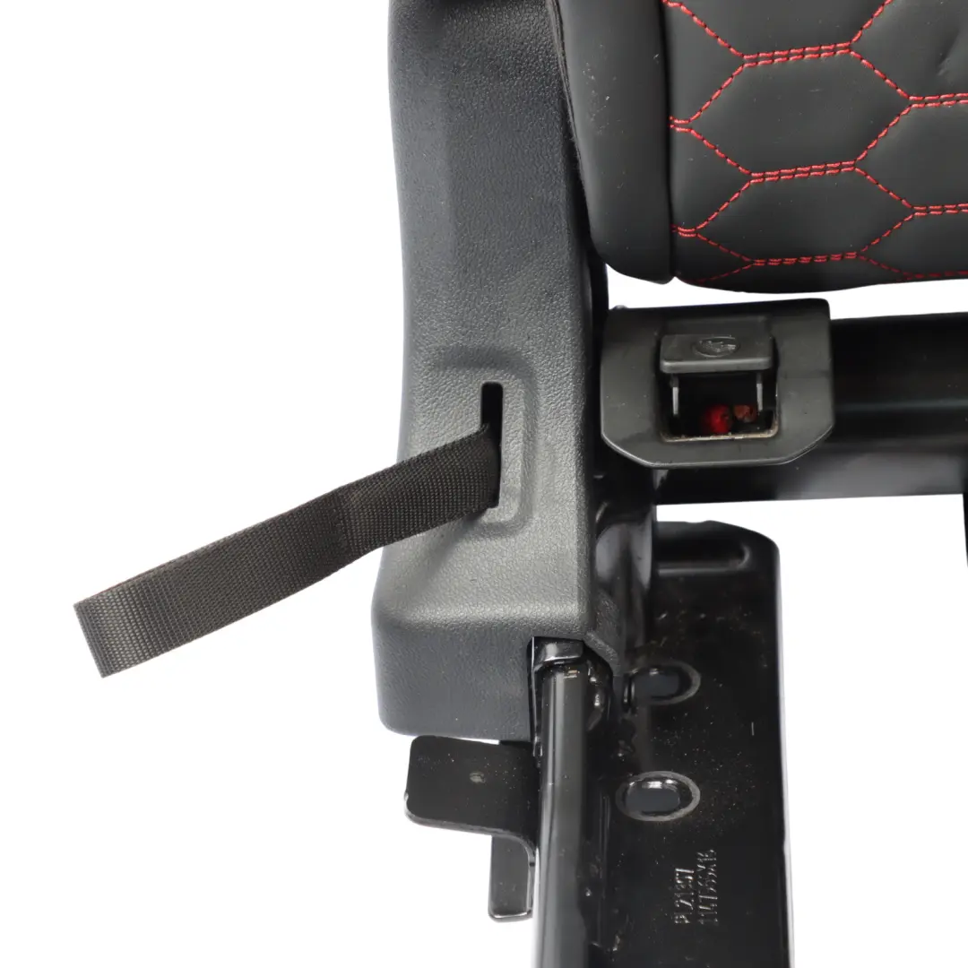 Audi RSQ3 F3 Rear Seat Frame Cover Leather Backrest Right O/S Black Red - SKU 83A885806H - Part number 83A885806H