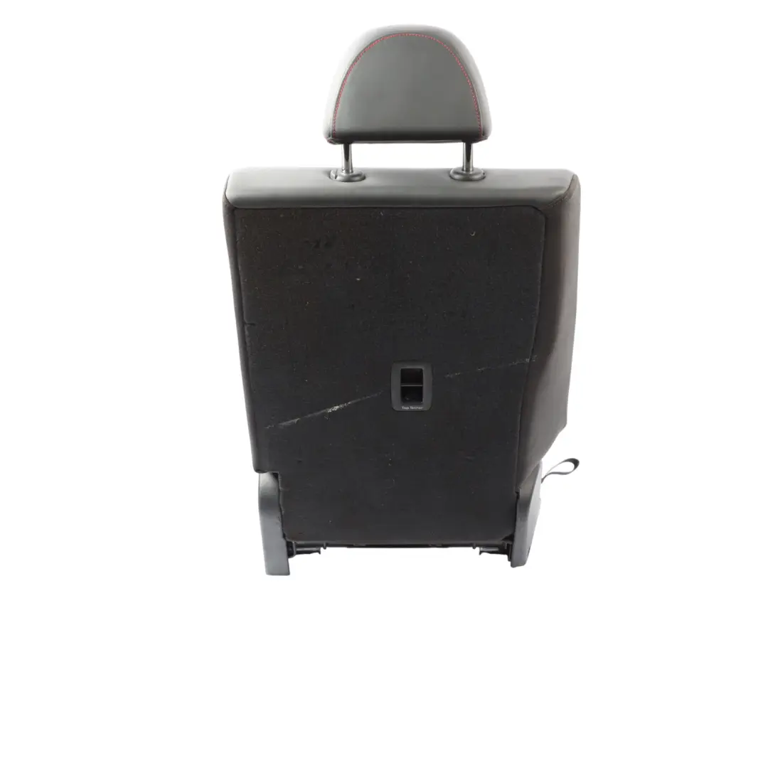 Audi RSQ3 F3 Rear Seat Frame Cover Leather Backrest Right O/S Black Red - SKU 83A885806H - Part number 83A885806H