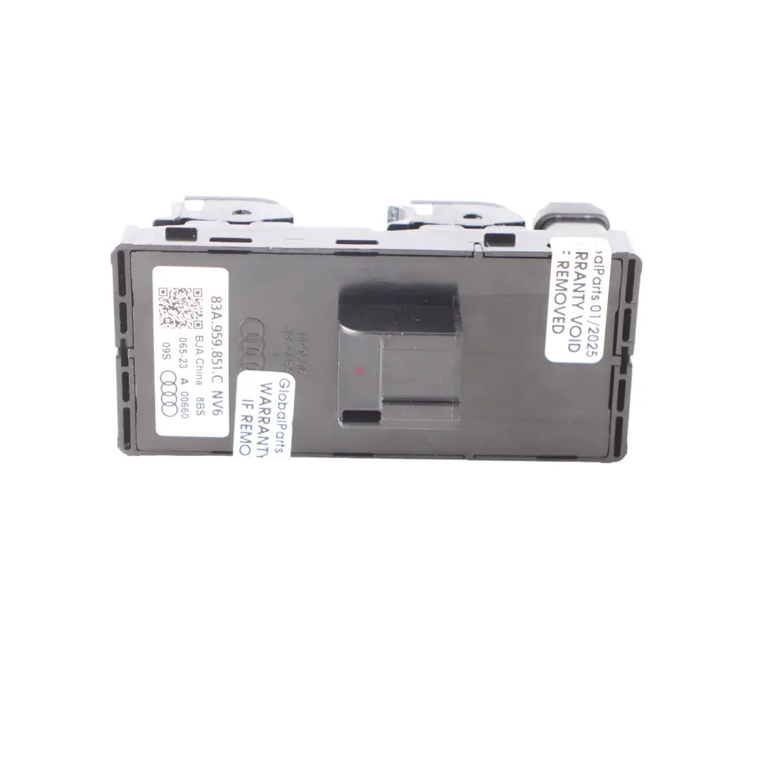 Audi A3 8Y Q3 F3 Pannello Interruttore Elettrico Porta Conducente - SKU 83A959851C - Numero di parte 83A959851C