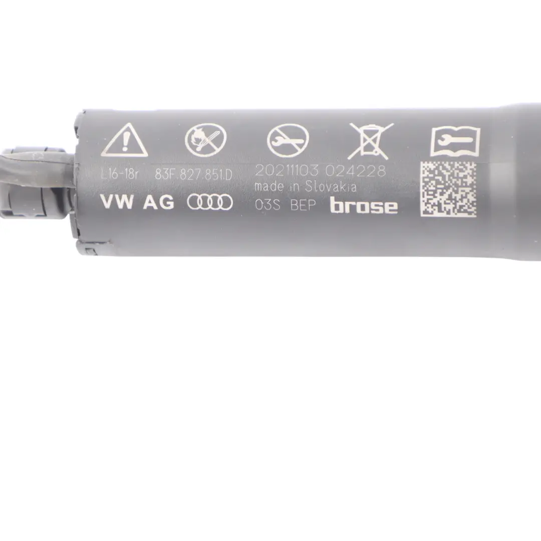 RSQ3 F3 Rear Tailgate Hatch Lift Support Strut Left Right N/O/S to Audi with Part number 83F827851D Audi RSQ3 F3 Rear Tailgate Hatch Lift Support Strut Left Right N/O/S - SKU 83F827851D - Part number 83F827851D