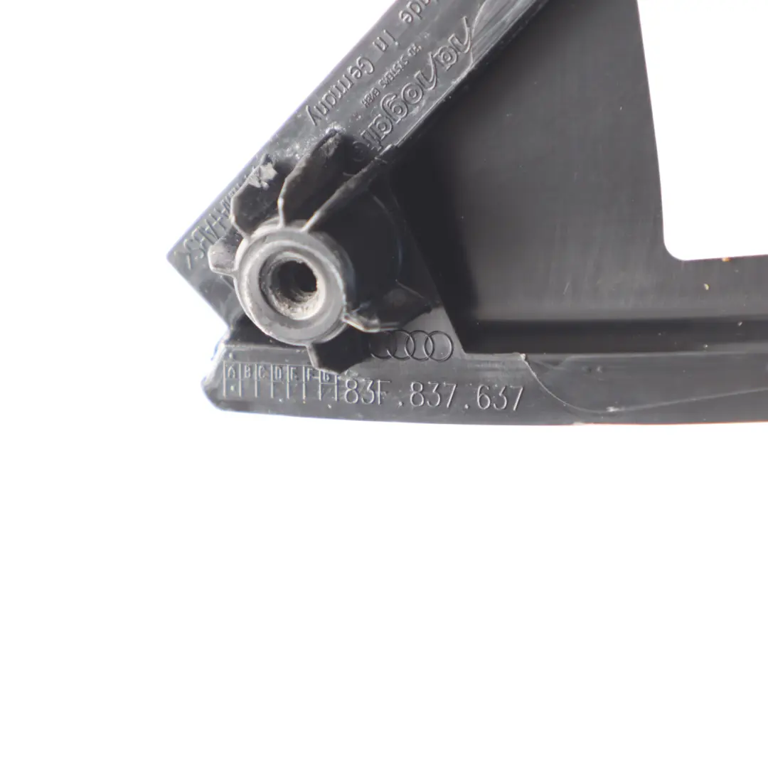 Audi Q3 F3 Front Door Tower Mirror Corner Left N/S Trim Panel - SKU 83F837637A - Part number 83F837637A