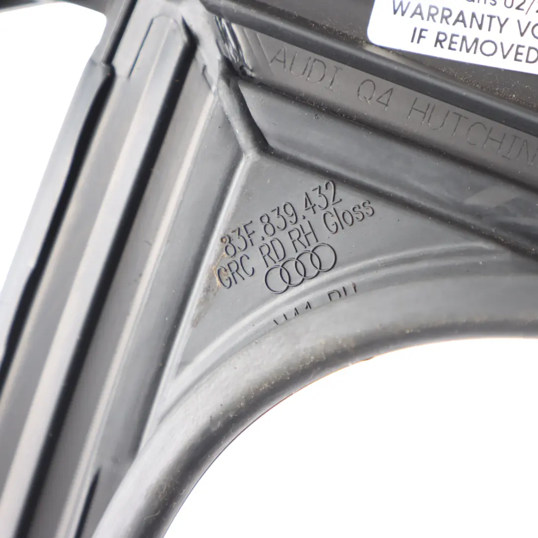 RSQ3 F3 Door Window Guide Seal Gasket Frame Front Right O/S to Audi with Part number 83F839432 Audi RSQ3 F3 Door Window Guide Seal Gasket Frame Front Right O/S - SKU 83F839432 - Part number 83F839432