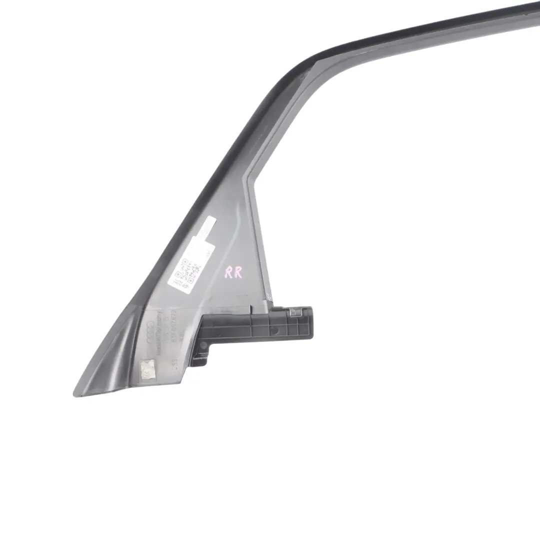 Audi RSQ3 F3 Sportback Rear Right N/S Door Window Trim Cover Black - SKU 83F867672 - Part number 83F867672