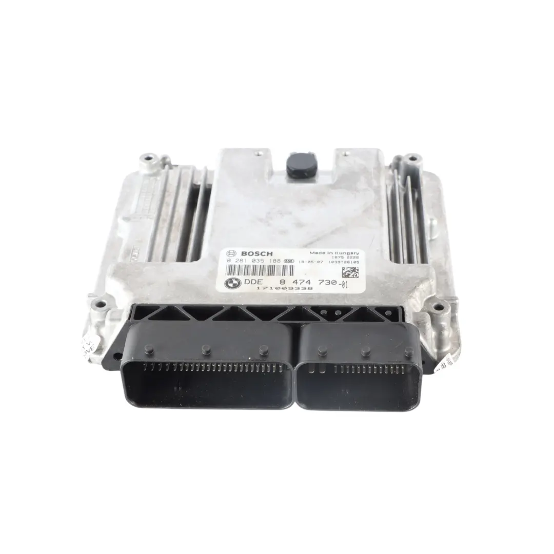 BMW F20 F21 F30 F31 LCI 118d 318d B47 150HP Engine ECU DDE Automatic - SKU 8474730-3 - Part number 8474730