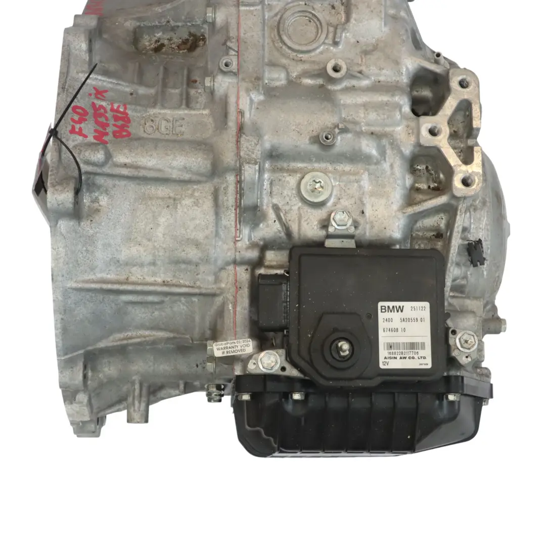 M135iX F44 M235iX B48E Caja Cambios Automátic GA8G45XAW GARANTÍA para BMW F40 con número de pieza 8487133 BMW F40 M135iX F44 M235iX B48E Caja Cambios Automátic GA8G45XAW GARANTÍA - SKU 8487133 - Número de pieza 8487133