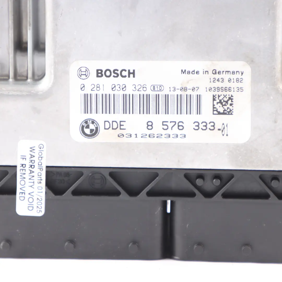  Unité Moteur ECU BMW F20 F30 F32 120Dx 320Dx 420Dx N47N 184HP DDE Manuel - SKU 8576333-2 - Numéro de pièce 8576333
