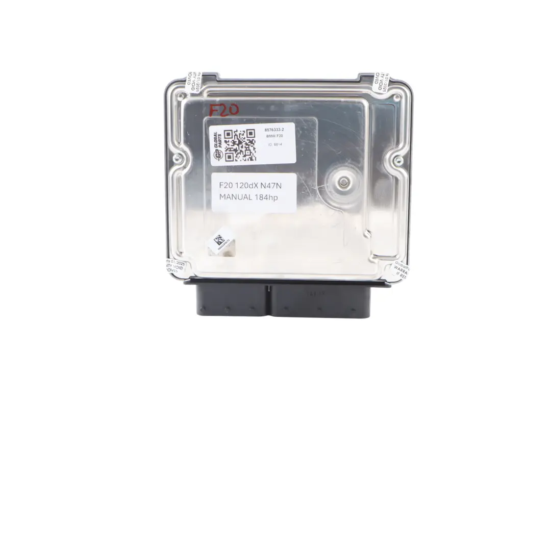 Unità Motore ECU BMW F20 F30 F32 120Dx 320Dx 420Dx N47N 184HP DDE per con numero di parte 8576333 Unità Motore ECU BMW F20 F30 F32 120Dx 320Dx 420Dx N47N 184HP DDE - SKU 8576333-2 - Numero di parte 8576333