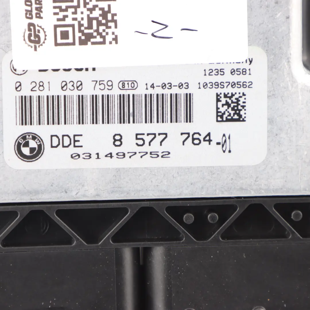 BMW F10 F11 520d Diesel N47N 184HP ECU Kit DDE Key + CAS4 Automatic - SKU 8577764-2 - Part number 8577764