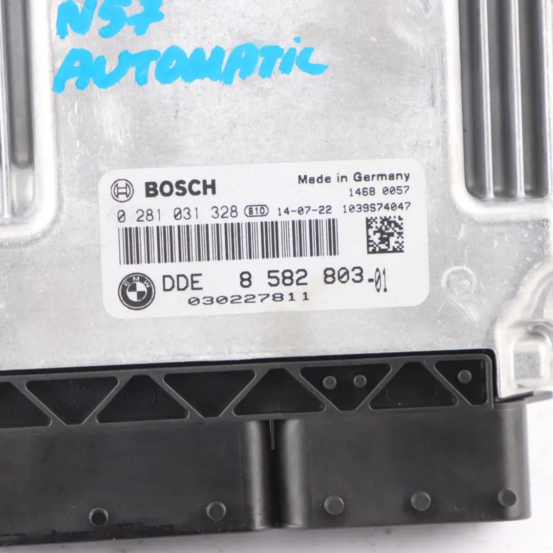 430dX N57N 258HP Engine ECU DDE Kit FEM + Key Automatic to BMW F36 with Part number 8582803 BMW F36 430dX N57N 258HP Engine ECU DDE Kit FEM + Key Automatic - SKU 8582803-2 - Part number 8582803