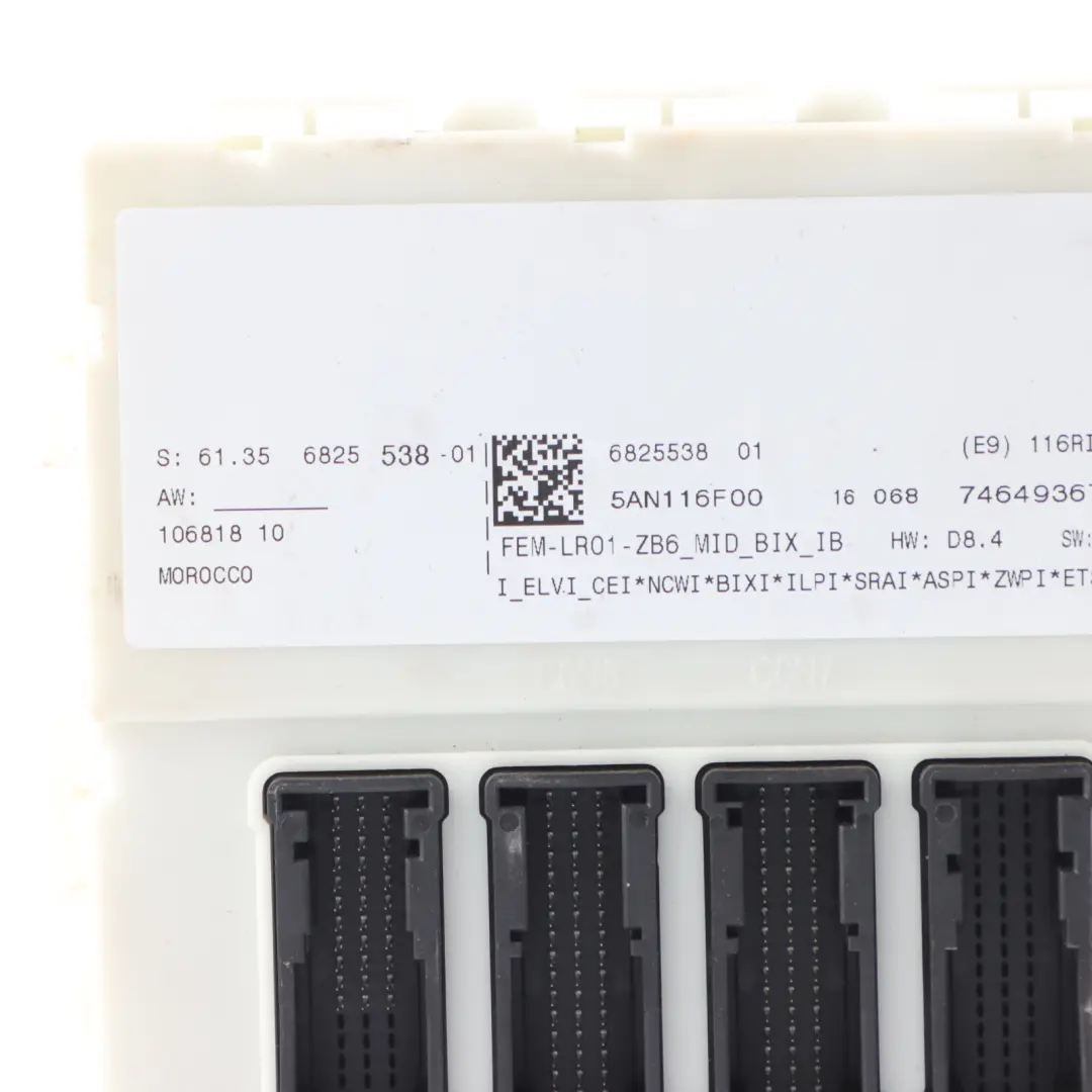 BMW F20 120d F30 LCI 320d B47 190HP Engine Unit ECU Kit DDE Key + FEM - SKU 8589145-12 - Part number 8589145