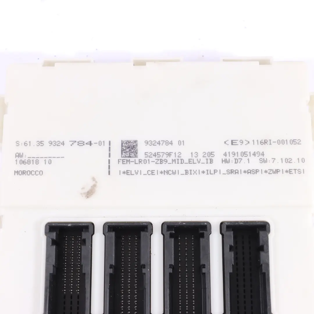  KIT ECU Moteur BMW F20 F30 116I 316I N13 136HP DME + FEM + 2 Clés Manual - SKU 8614302-5 - Numéro de pièce 8614302
