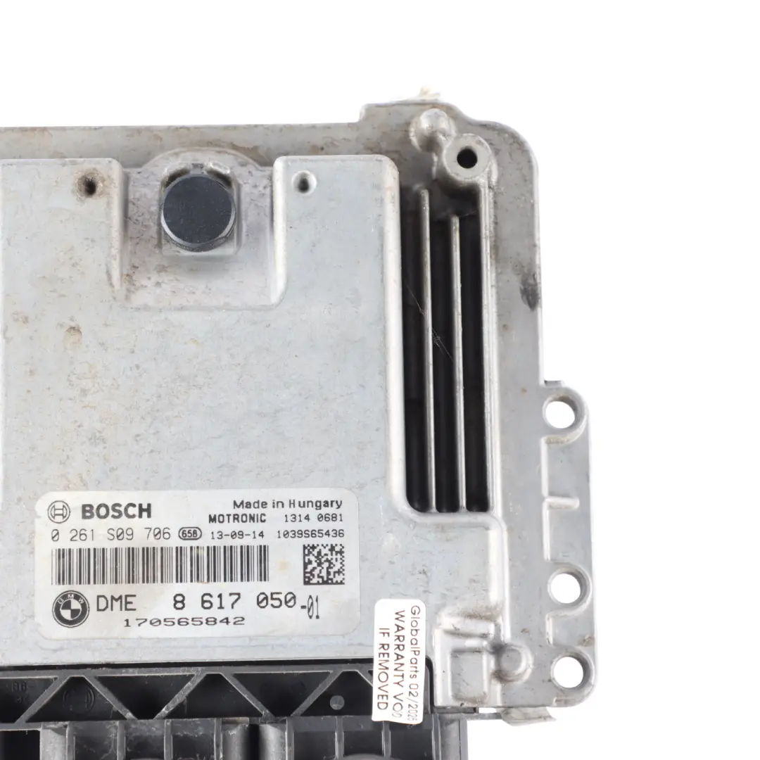 Mini Cooper R56 LCI R58 R59 N16 1.6 122HP Motore ECU DME Manuale - SKU 8617050-4 - Numero di parte 8617050