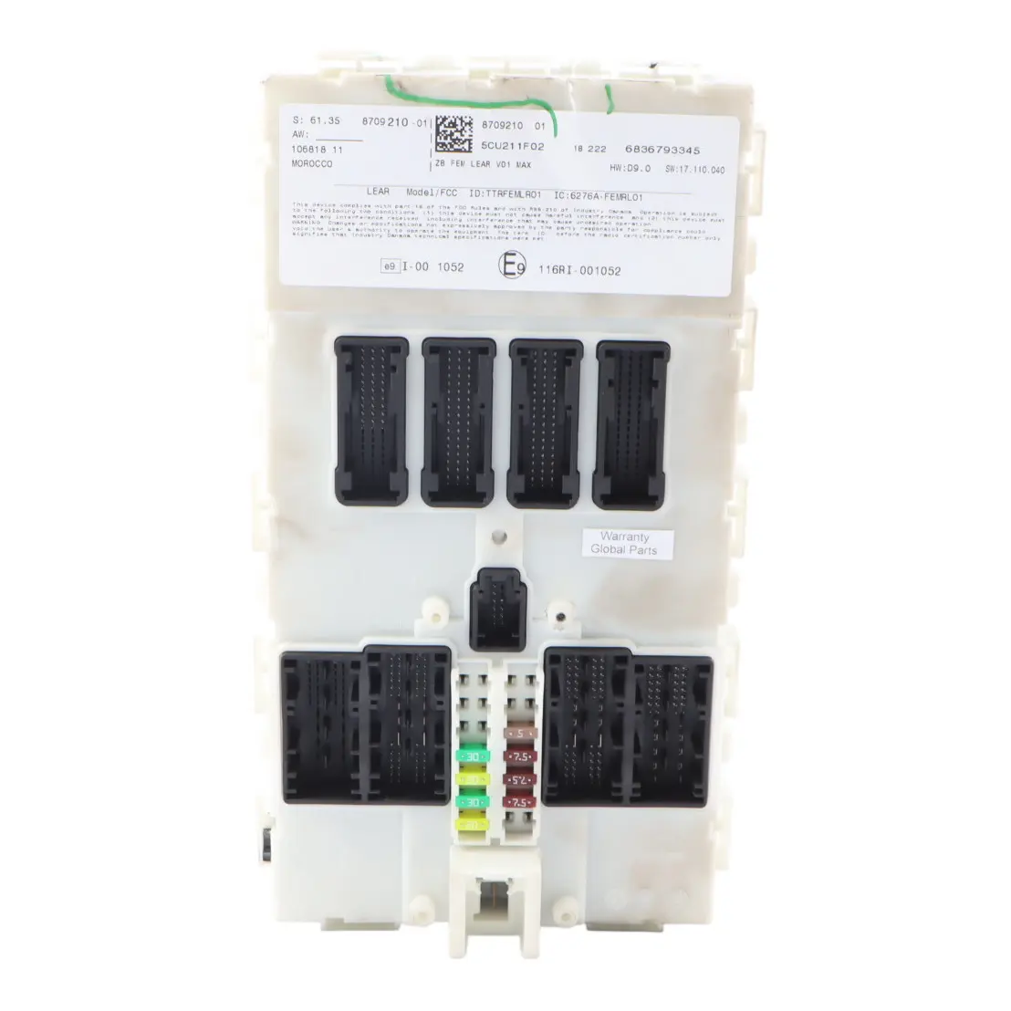 Body Control BMW F30 F35 F35 LCI BCM Comfort Module Unit BCM 8709210