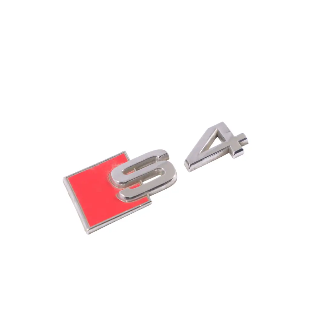 Audi S4 B8 Emblème de coffre pour hayon S4 - SKU 8D0853737G - Numéro de pièce 8D0853737G