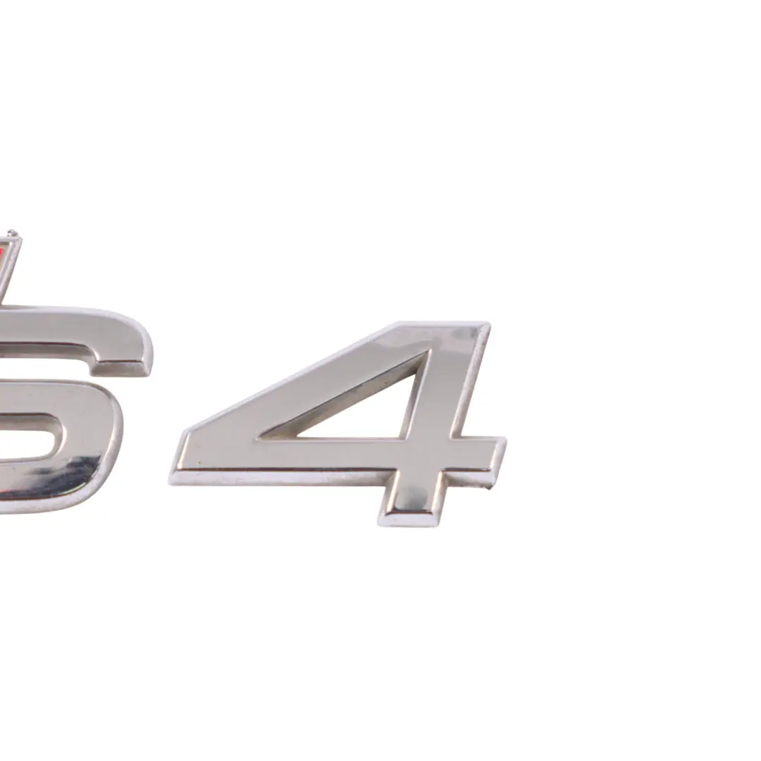 Koffer Raum Heck Klappe S4 Emblem Logo Abzeichen für Audi S4 B8 mit Teilenummer 8D0853737G Audi S4 B8 Koffer Raum Heck Klappe S4 Emblem Logo Abzeichen - SKU 8D0853737G - Teilenummer 8D0853737G