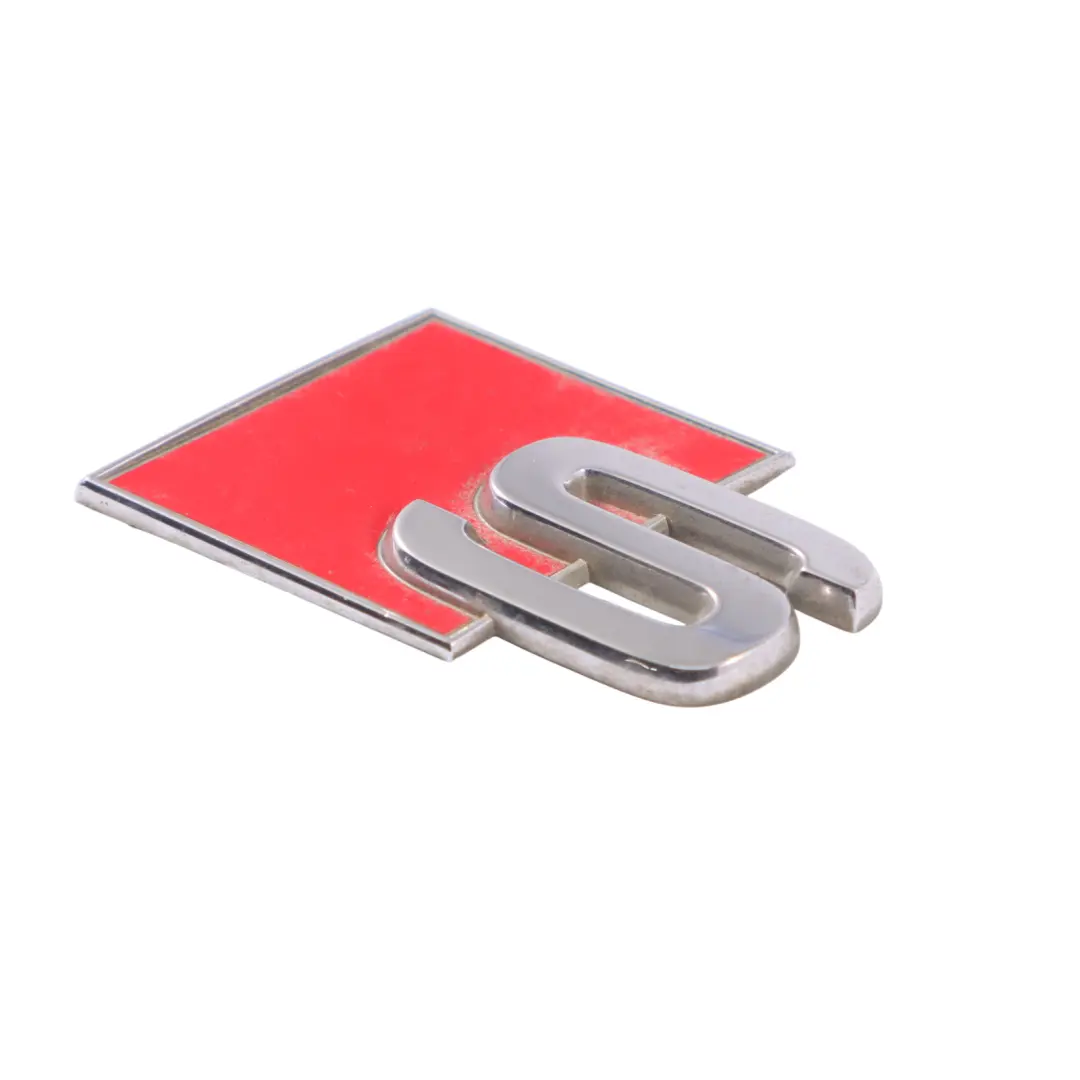 Audi S4 B8 Emblemat Napis S4 Klapy Tylnej Bagażnika - SKU 8D0853737G - Numer Części 8D0853737G