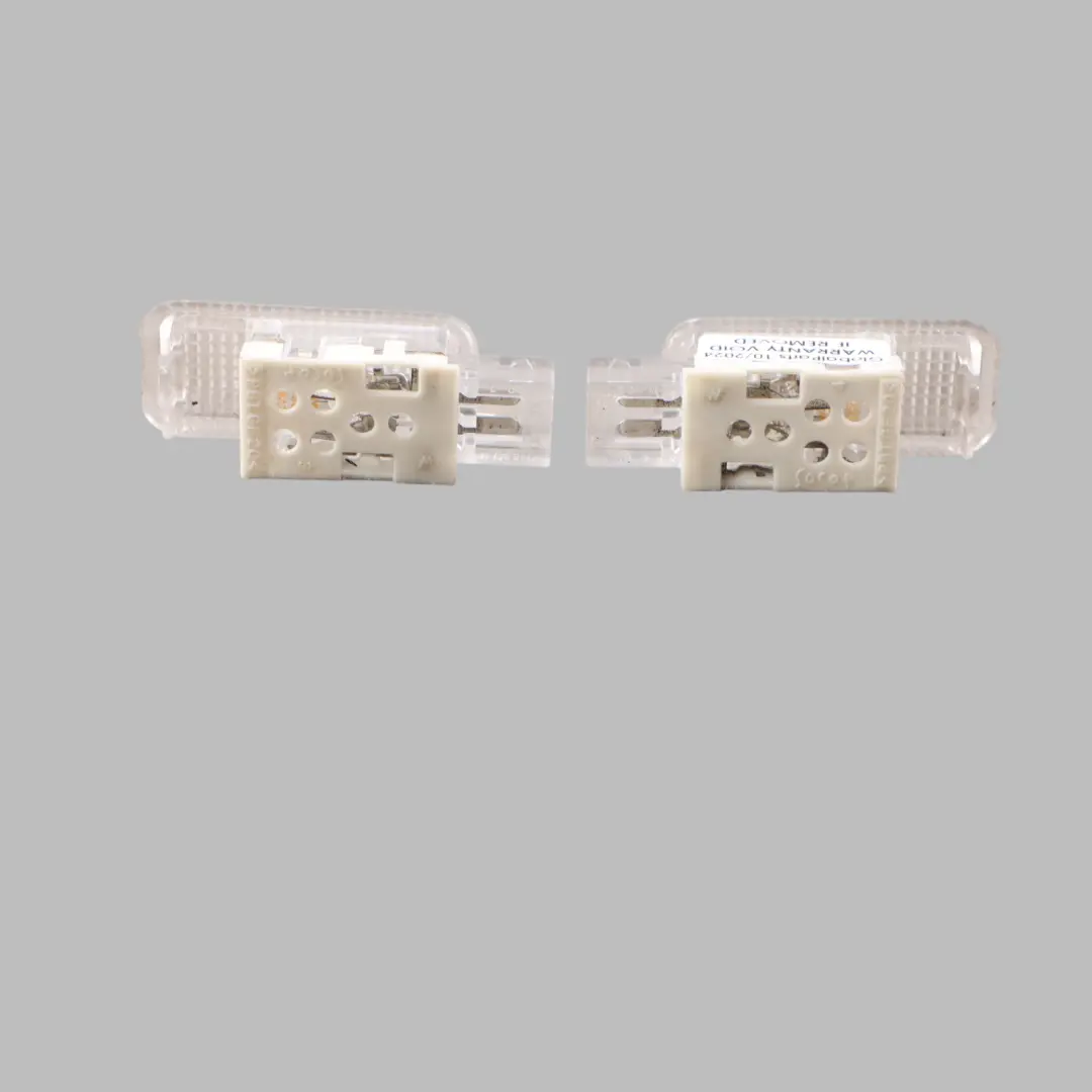 Interior Courtesy Puddle Kerb Light Lamp Footwell Set Kit to Audi A6 C6 with Part number 8D0947415 Audi A6 C6 Interior Courtesy Puddle Kerb Light Lamp Footwell Set Kit - SKU 8D0947415 - Part number 8D0947415