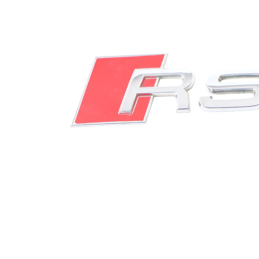 Bootlid Emblem Tailgate Logo Badge Label Chrome to Audi RS4 B8 Rear Hatch with Part number 8D9853740 Audi RS4 B8 Rear Hatch Bootlid Emblem Tailgate Logo Badge Label Chrome - SKU 8D9853740 - Part number 8D9853740